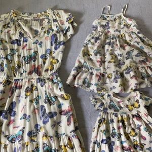 Mommy & me outfit 6-12M, 4T & S